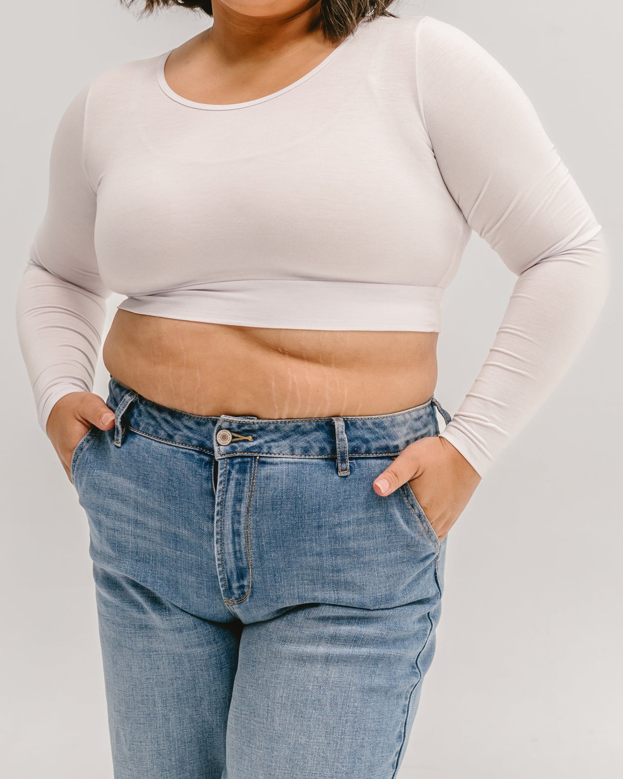 Classic Long Sleeve Halftee from HALFTEE Layering Fashions