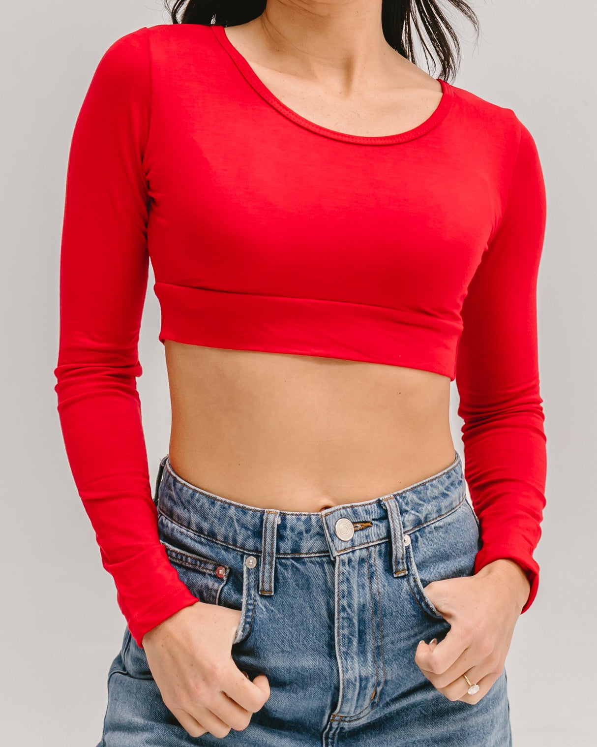 Classic Long Sleeve Halftee from HALFTEE Layering Fashions