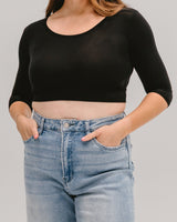 Classic 3/4 Sleeve Halftee from HALFTEE Layering Fashions