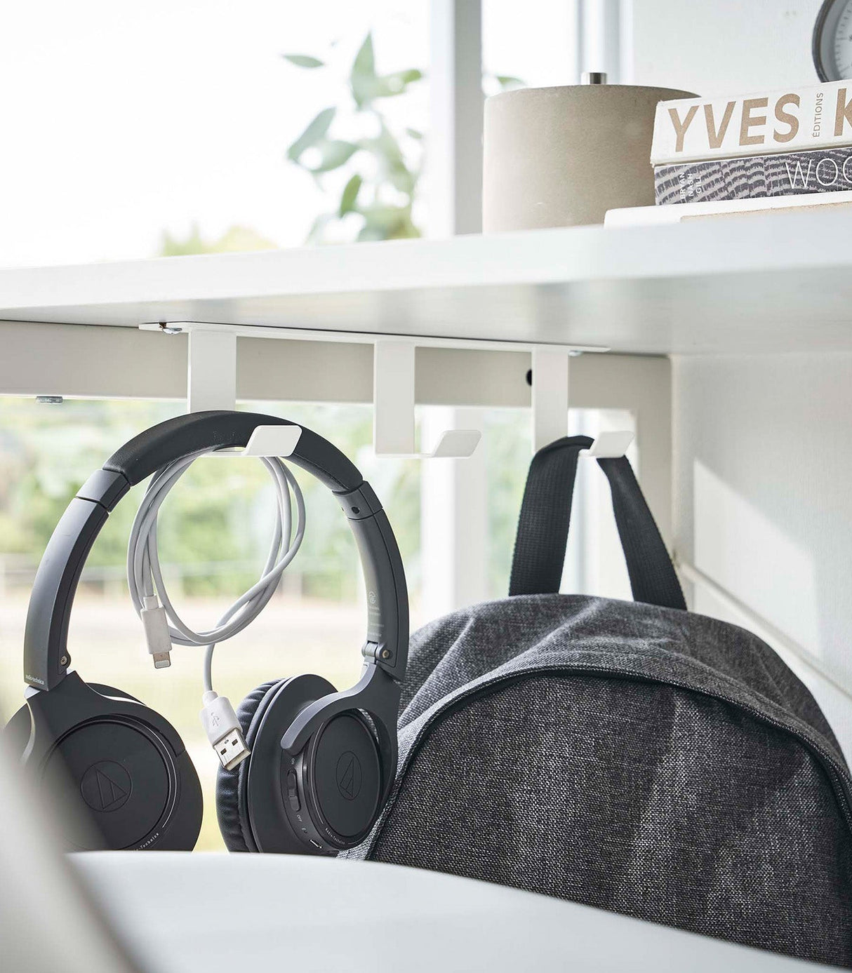 Under-Desk Hanger - Steel from Yamazaki Home