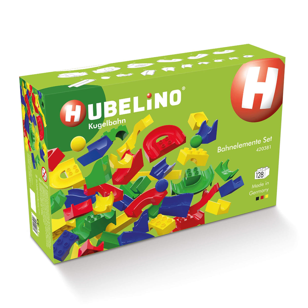 Hubelino 128-Piece Run Elements Set from HABA USA