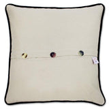 Hudson Valley Hand-Embroidered Pillow from Quirks!