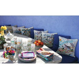 Hudson Valley Hand-Embroidered Pillow from Quirks!