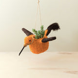 Hummingbird Planter - Coco Coir | LIKHA x Gilded Frond Clay + Textiles From LIKHÂ