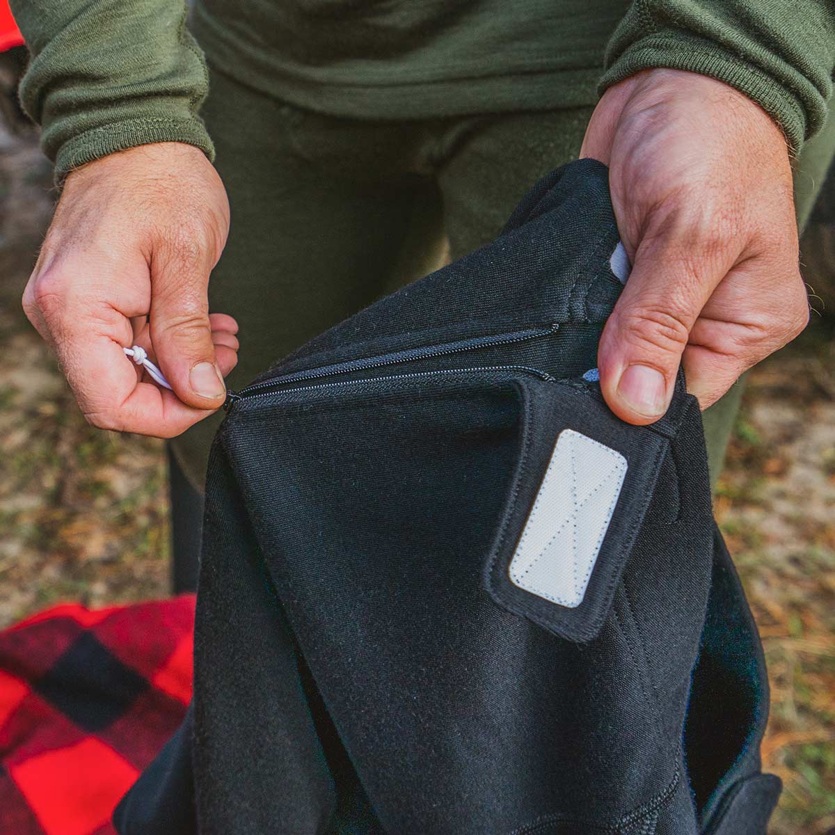 Heavyweight - Chugach Men's Zip-Off 3/4 Bottoms 100% Merino Wool from Minus33 Merino Wool Clothing