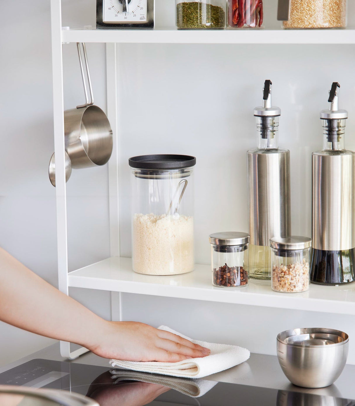 Two-Tier Countertop Rack - Steel from Yamazaki Home
