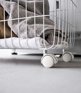 Rolling Wire Basket (14.8" H)  - Steel from Yamazaki Home