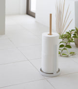 Toilet Paper Stocker - Steel + Wood from Yamazaki Home