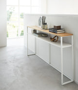 Long Console Table - Two Styles - Steel from Yamazaki Home