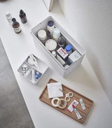 Odds-and-Ends Organizer - Steel + Wood from Yamazaki Home
