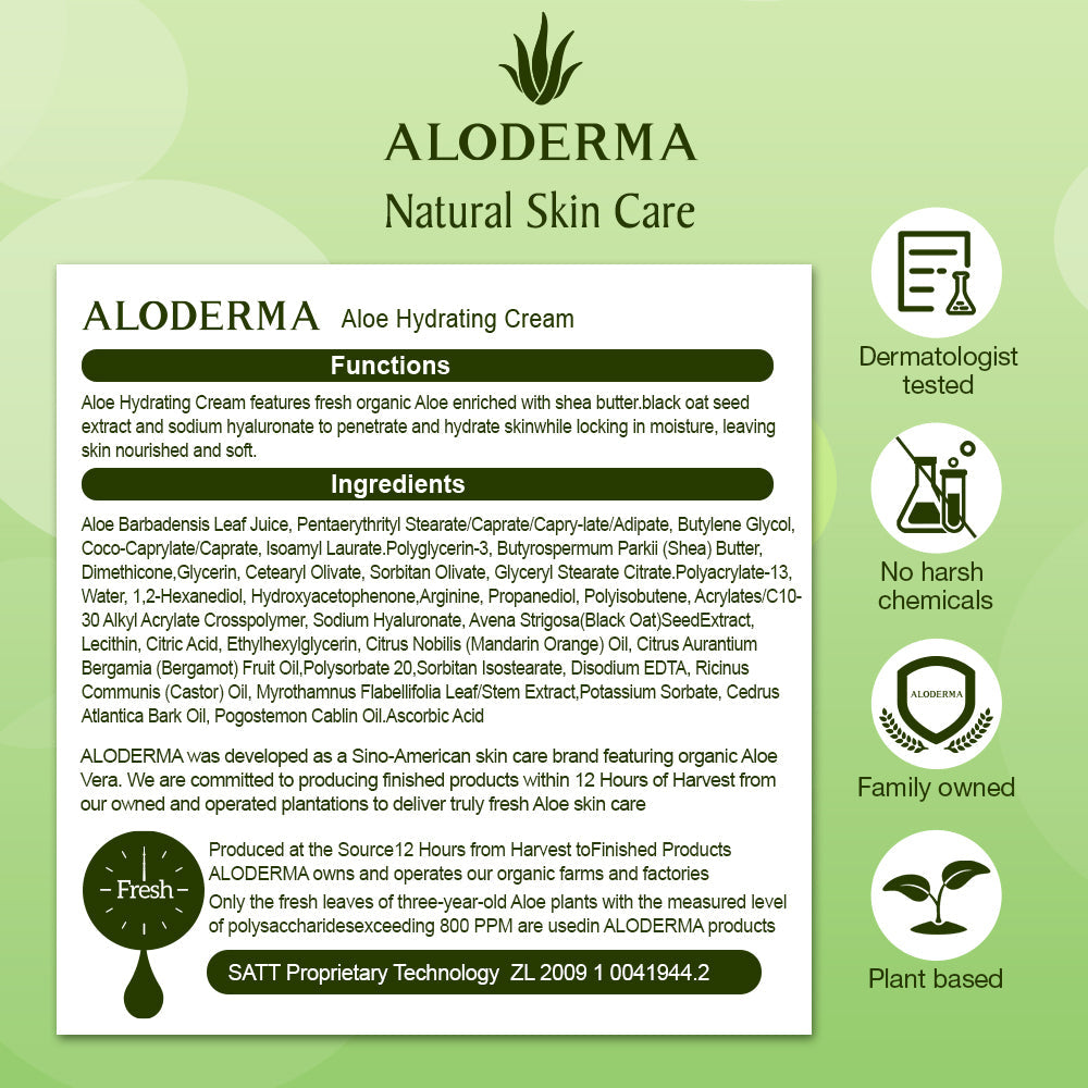 Aloe Hydrating Cream from ALODERMA