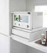 Countertop Drawer with Pull-Out Shelf - Steel from Yamazaki Home