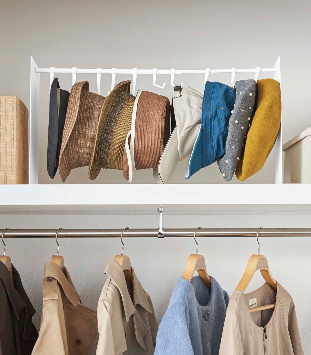 Hat Hanging Organizer - Steel from Yamazaki Home