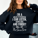 I'm A Multitasker Sweatshirt From Peachy Sunday