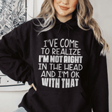 I'm Not Right In The Head Hoodie From Peachy Sunday