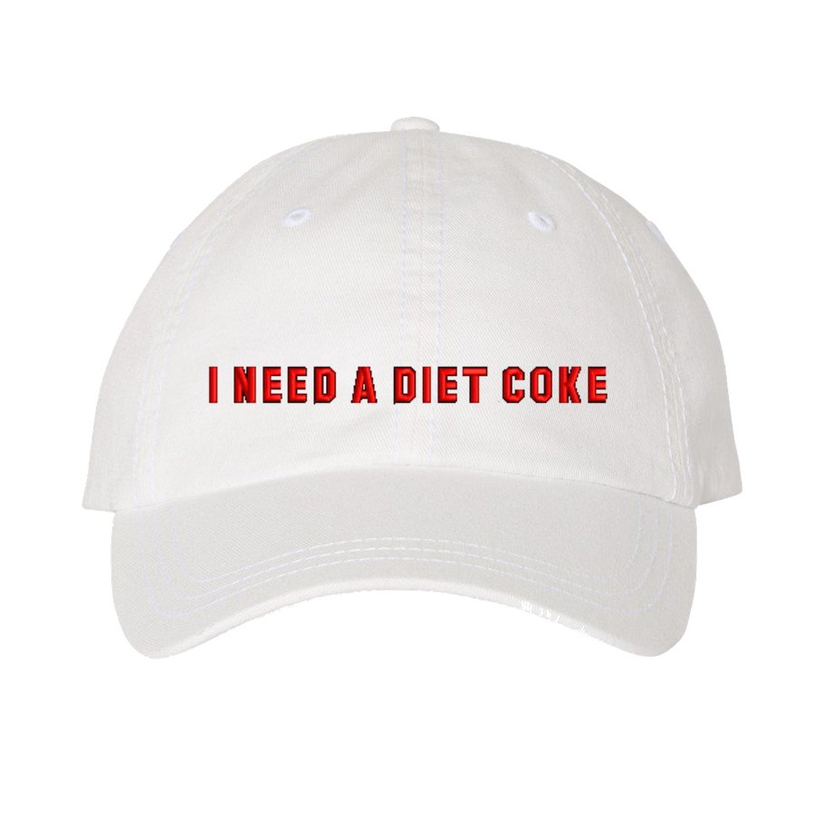 'I Need A Diet Coke' Baseball Hat from United Monograms