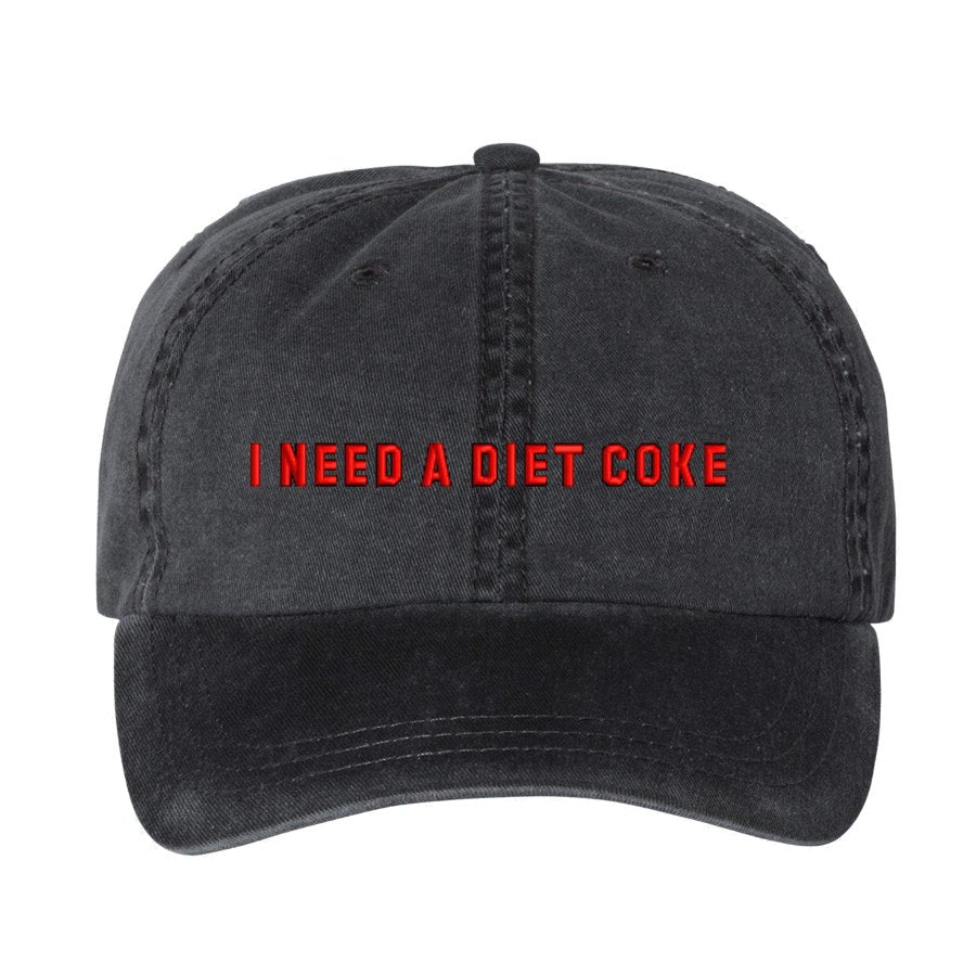 'I Need A Diet Coke' Baseball Hat from United Monograms