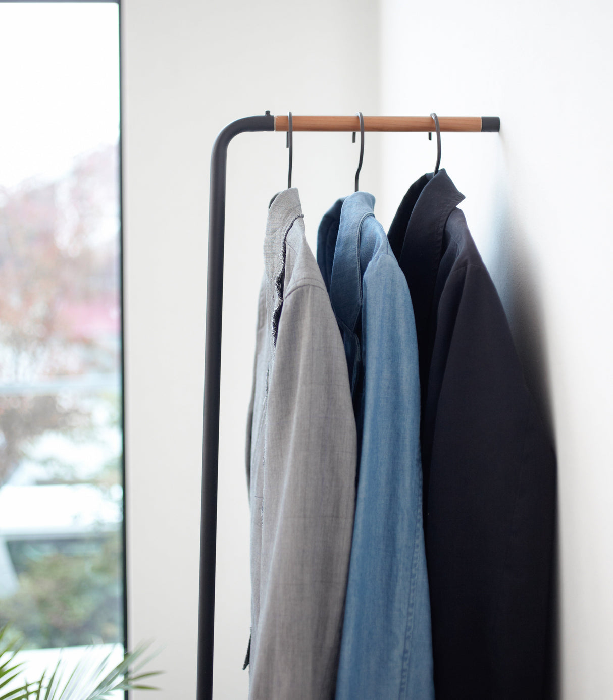 Leaning Coat Rack (63" H)  - Steel from Yamazaki Home