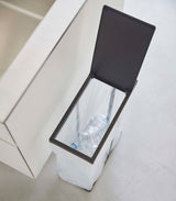 Lidded Garbage Bag Holder - Steel from Yamazaki Home