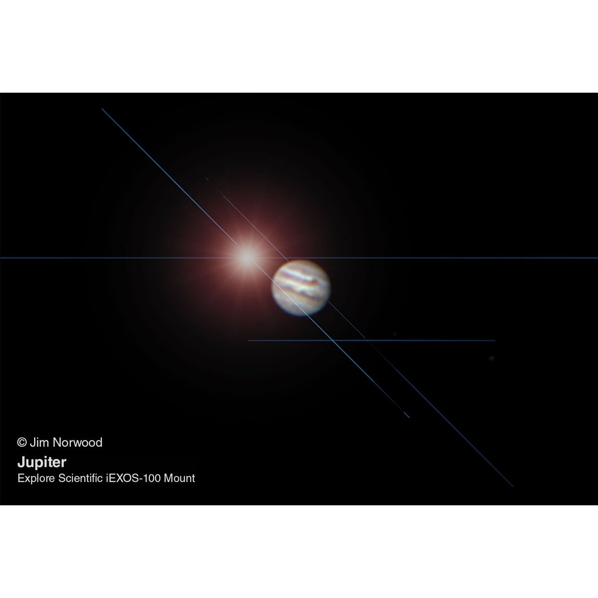 iEXOS-100-2 PMC-Eight Equatorial Tracker System with WiFi and Bluetooth® from Explore Scientific