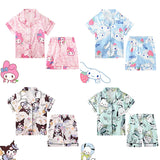 Anime Sanrio Kids Ice Silk Pajamas From Kawaii Stop