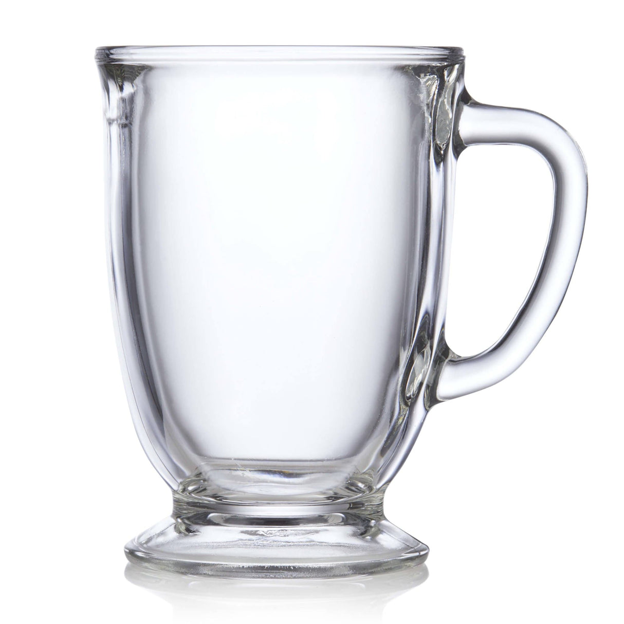 Libbey Kona Glass Coffee Mugs, 16-ounce, Set of 6 from Libbey