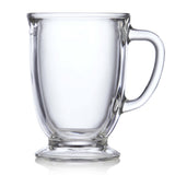 Libbey Kona Glass Coffee Mugs, 16-ounce, Set of 6 from Libbey