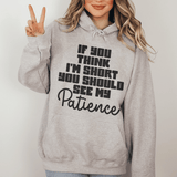 If You Think I'm Short Hoodie From Peachy Sunday