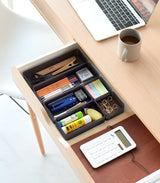 Stackable Clear Organizers [Set of 2] - Four Sizes from Yamazaki Home
