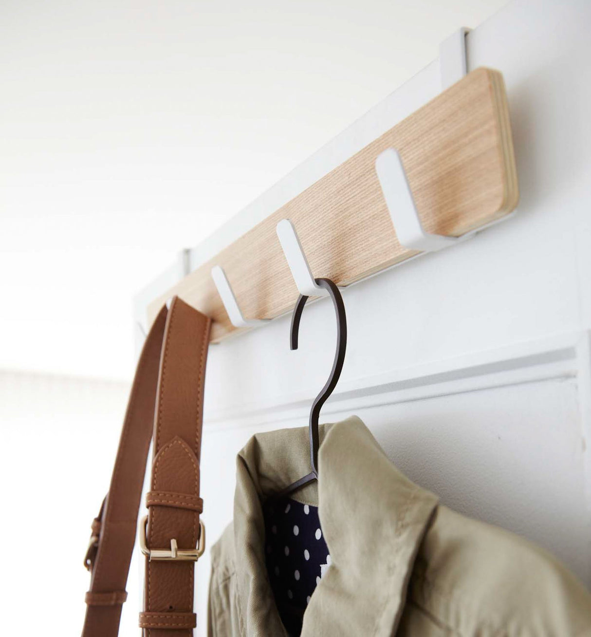 Over-the-Door Rack - Wood from Yamazaki Home