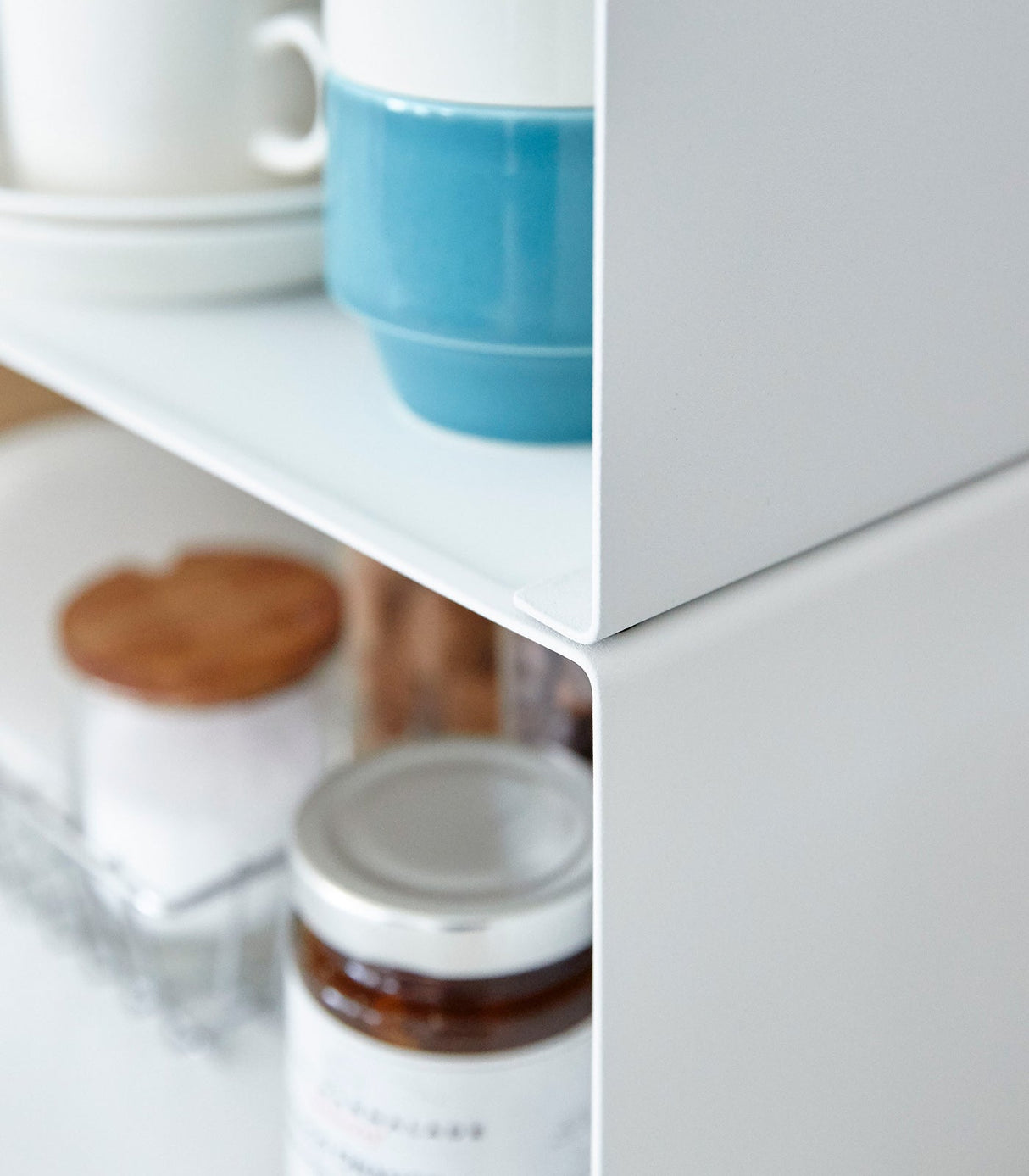 Stackable Countertop Shelf - Two Sizes - Steel from Yamazaki Home