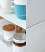 Stackable Countertop Shelf - Two Sizes - Steel from Yamazaki Home