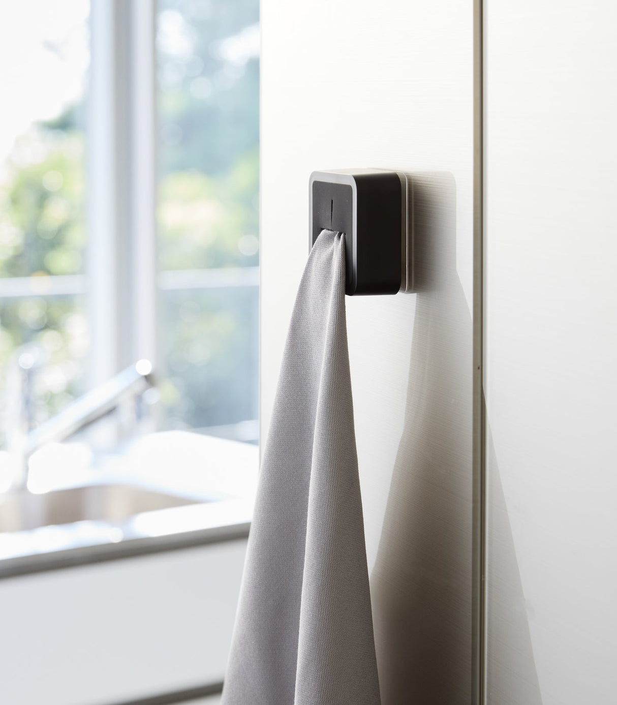 Traceless Adhesive Kitchen Towel Holder from Yamazaki Home