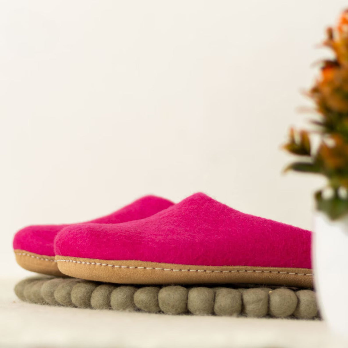 Merino Wool Slippers from Fuzzy Cove