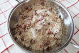 Cranberry Sage infused artisan culinary sugar from Beach House Teas