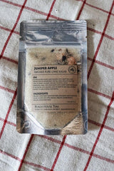 Juniper Apple infused artisan culinary  sugar from Beach House Teas