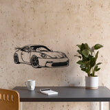 Metal Porsche 911 GT3 Wall Art from VITAHOME DESIGN LLC