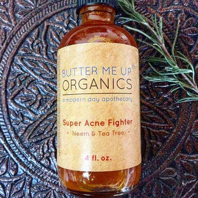Super Acne Fighter / Organic Acne Treatment / Acne / Essential Oils / Natural  Acne Treatment / Acne Scars / Hormonal Acne / Cystic Acne From Butter Me Up Organics