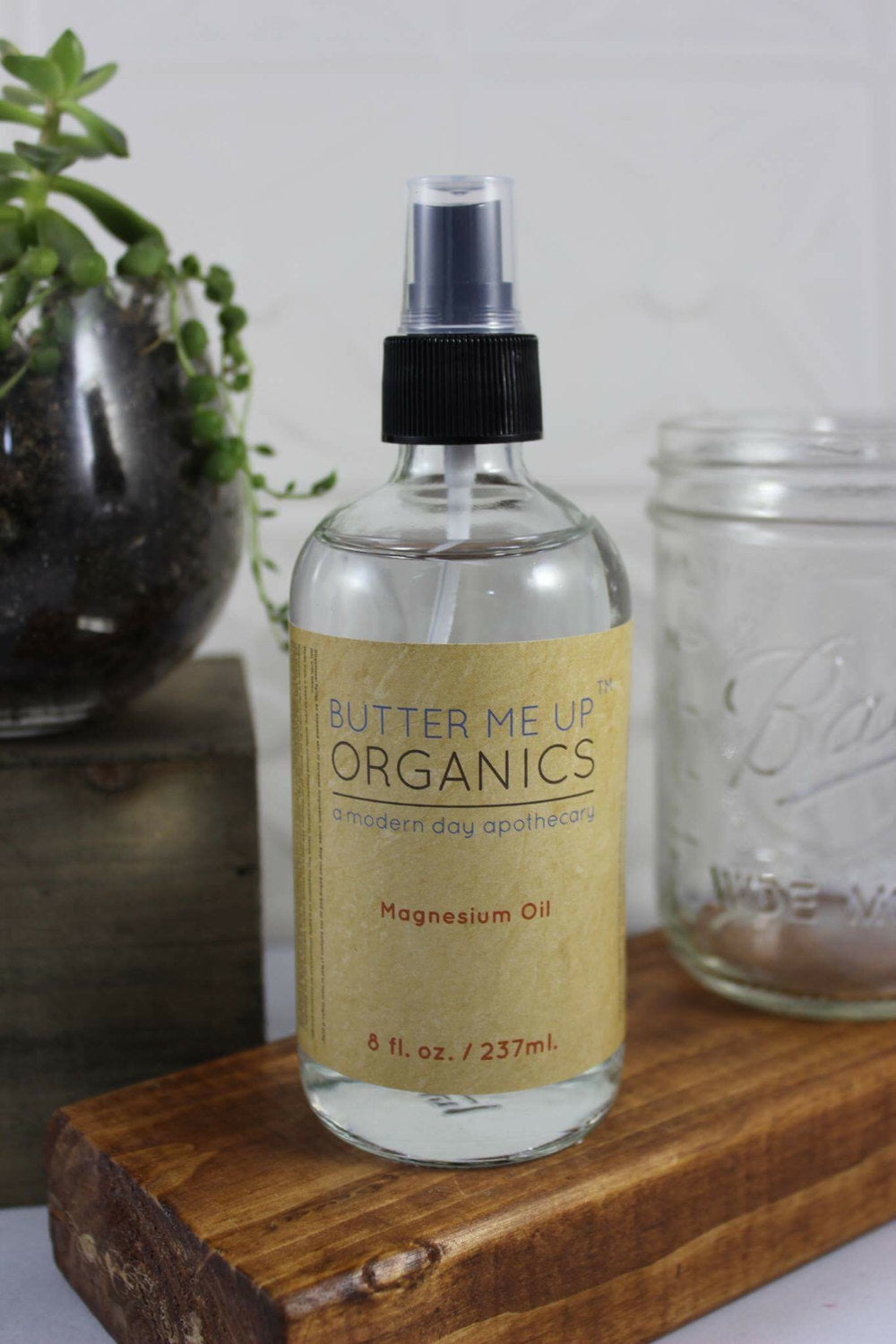 Magnesium Oil Spray Extra Strength / Magnesium Deficiency from Butter Me Up Organics
