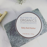 Baby Butt Butter / Organic Diaper Cream / Cloth Diapers Safe from Butter Me Up Organics