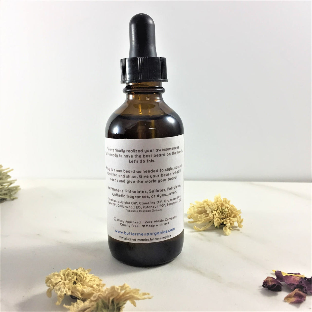 Best Beard On The Block Organic Beard Oil from Butter Me Up Organics