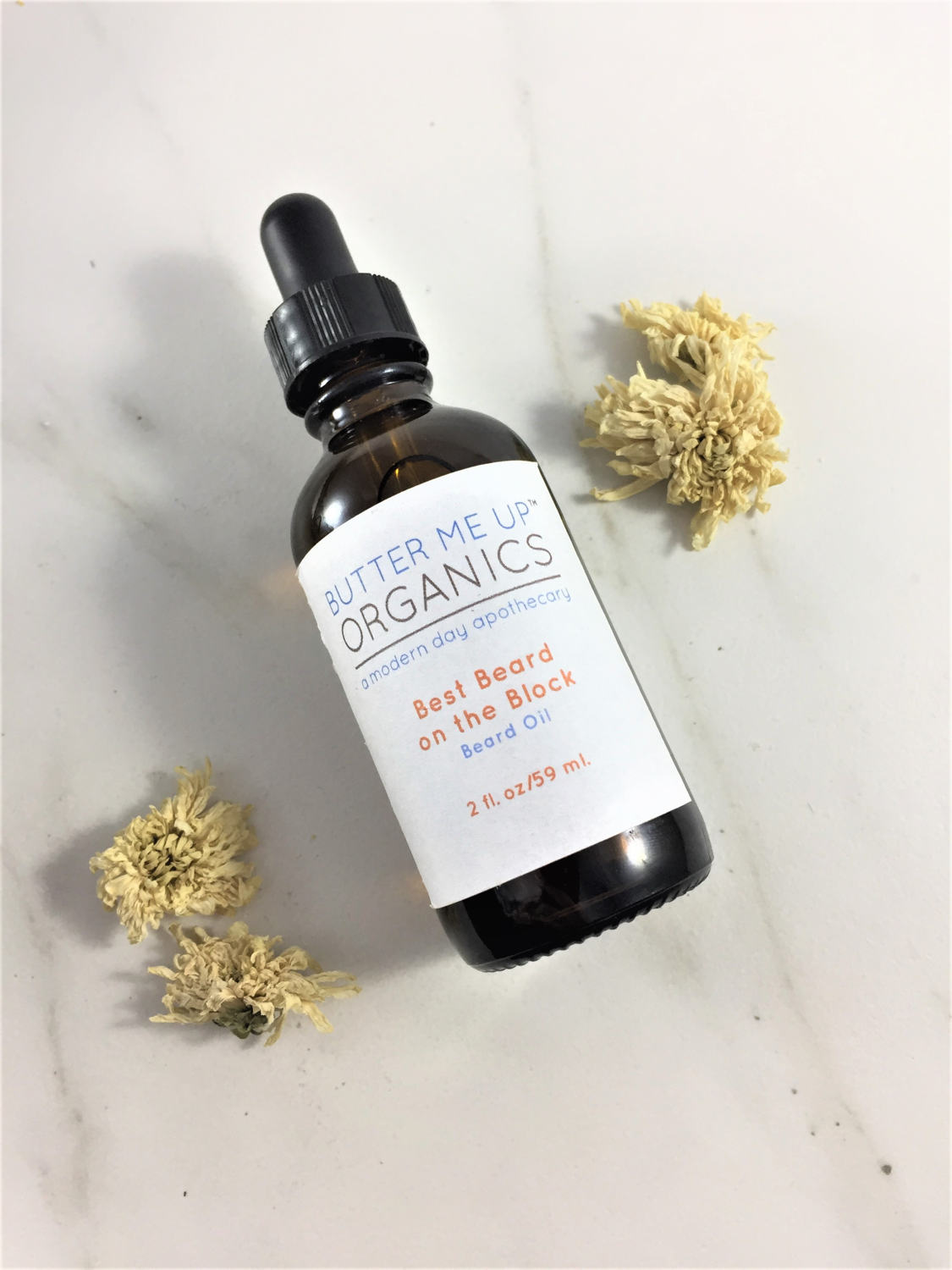 Best Beard On The Block Organic Beard Oil from Butter Me Up Organics