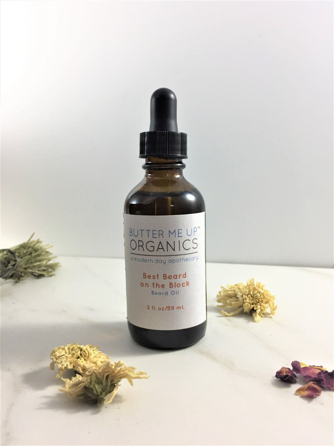 Best Beard On The Block Organic Beard Oil from Butter Me Up Organics