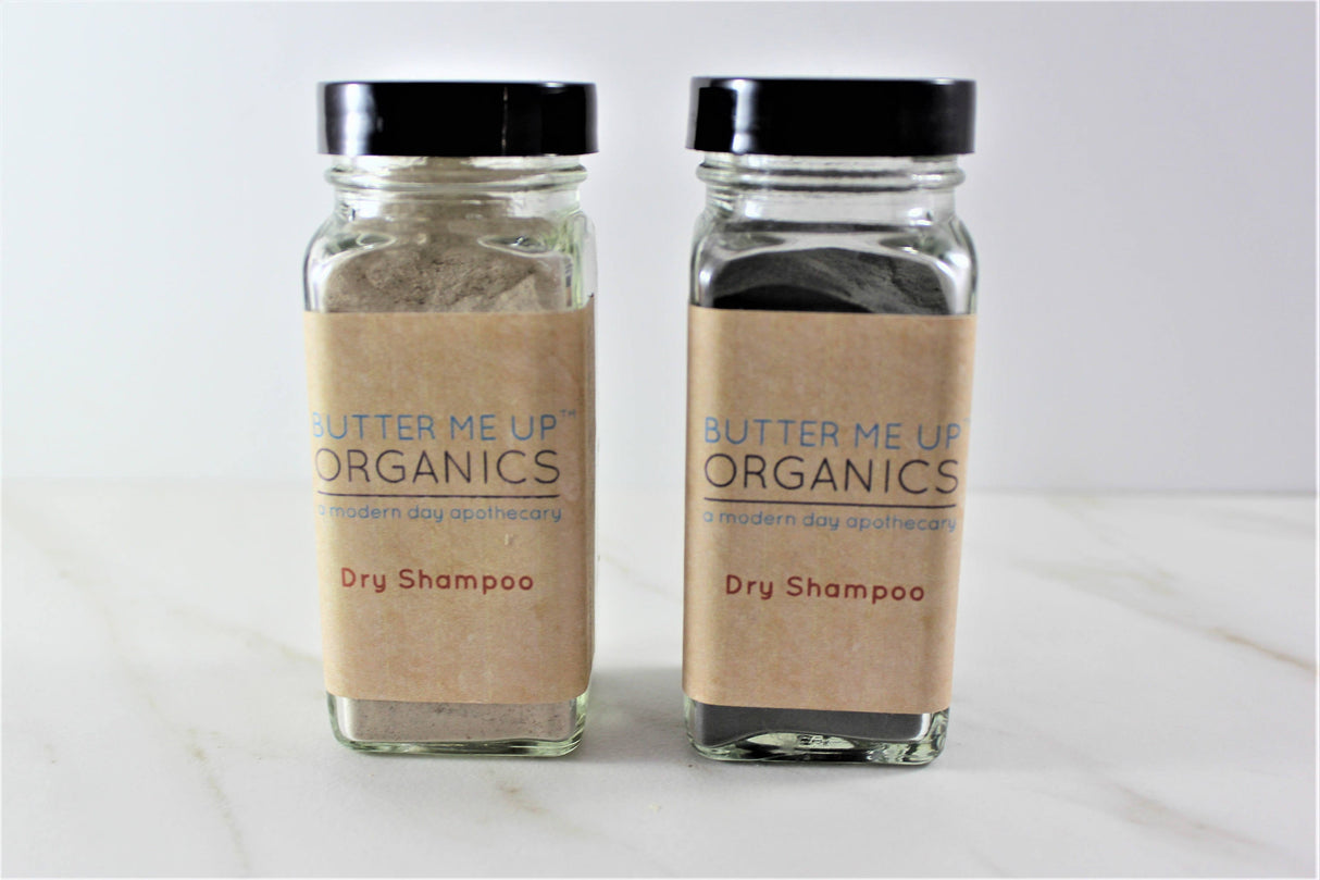Natural Organic Dry Shampoo No Butane from Butter Me Up Organics