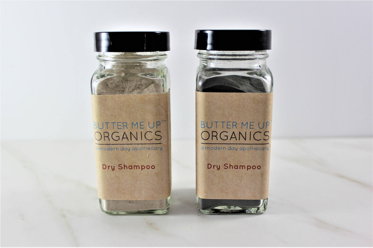 Natural Organic Dry Shampoo No Butane from Butter Me Up Organics