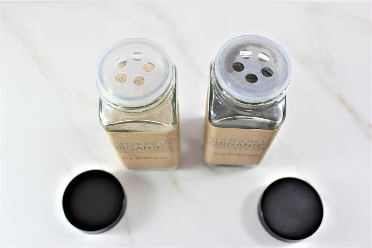 Natural Organic Dry Shampoo No Butane from Butter Me Up Organics