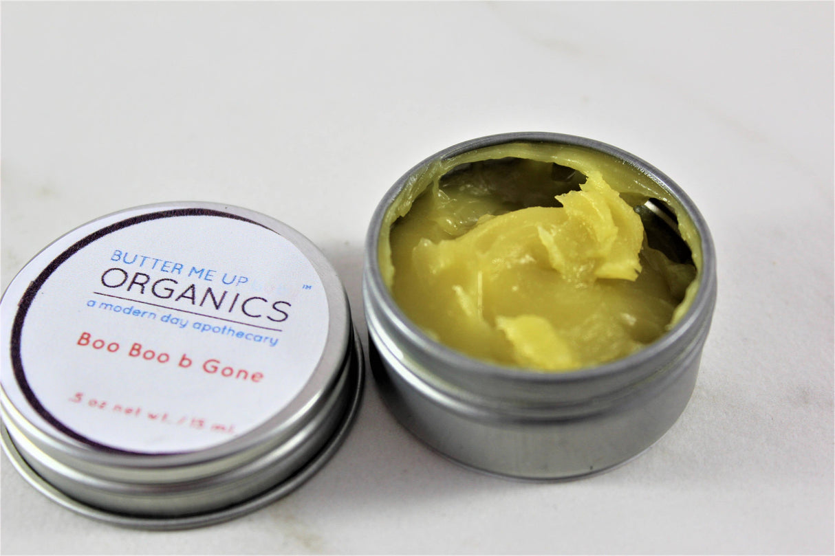 Boo Boo b Gone / Natural Neosporin / Healing Wound Salve from Butter Me Up Organics from Butter Me Up Organics