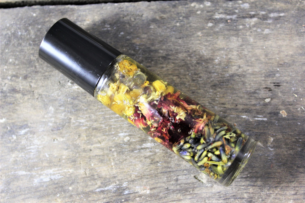 Organic Essential Oil Perfume Blend / Perfume Oil / Organic Perfume / Lavender / Vanilla / Patchouli / Hippie Oil Blend / Roll on perfume  from Butter Me Up Organics