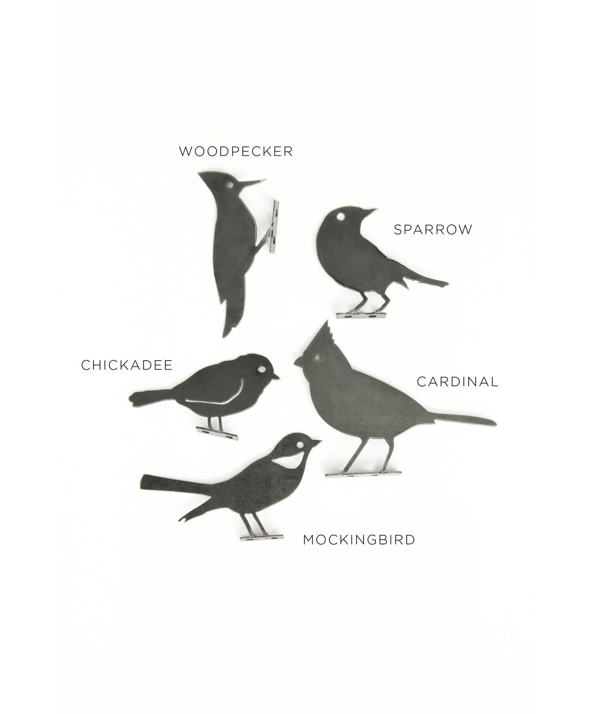 Metal Bird Statue - Mockingbird / Robin from Jubilee Trading Company