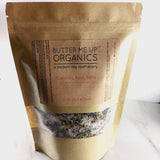 Calming Bath Salts / Detox / Relaxation / Lavender & Chamomile / Essential Oils / Organic Herbs / Herbal Bath Salts for Relaxation Stress  from Butter Me Up Organics